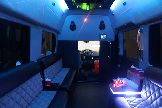 State-of-the-art party van